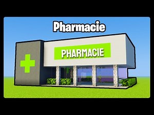 TUTO PHARMACIE | MINECRAFT