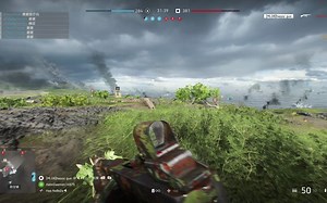 XSX版战地5 冲锋步战医疗兵22-4硫磺岛 好几个月没玩手感全无