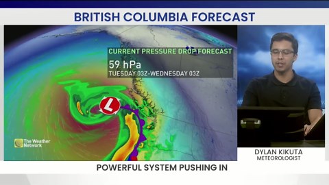 BC storm system to bring heavy rain, snow, and strong winds