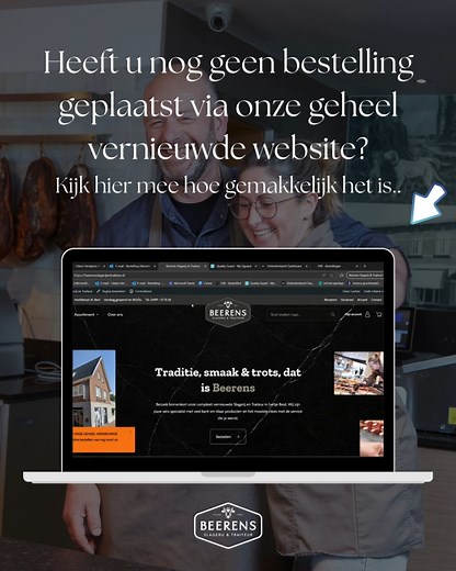 Beerens Slagerij&Traiteur | Onze gloednieuwe website staat online en we zijn er supertrots op! 🎉 Vanaf nu kun je al het lekkers van onze slagerij én traiteur nog... | Instagram