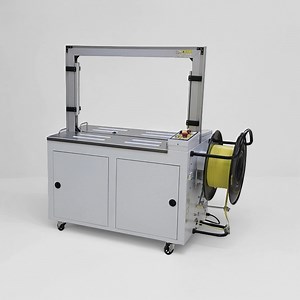 [Hot Item] Fully Automatic High Desk Box Strapping Machine for PP Strap 9-15mm