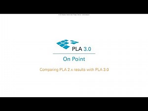 Comparing PLA 2.x results with PLA 3.0 - PLA 3.0 Migration and Archiving Toolkit