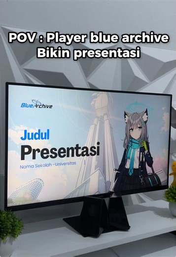 Presentasi Blue Archive: Ide dan Template Keren