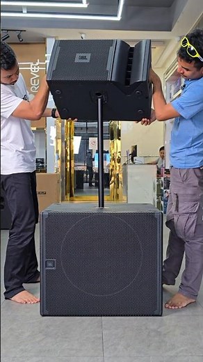 Pro Audio Performance! JBL VRX932LAP Line Array & SRX918S Subwoofer | Sound Test #usa #shorts