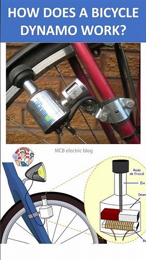 how does a bicycle dynamo work? #shortvideo #electrical #electic #shorts