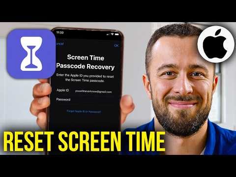How To Reset Forgot iPhone Screen Time Passcode