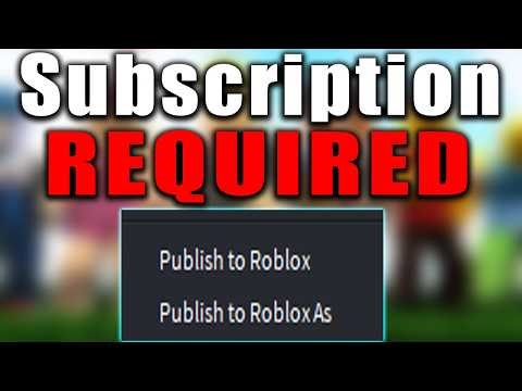 ROBLOX Is PAY WALLING Making Games!