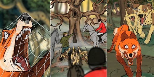 We've released an animation to expose 'bagged foxes'