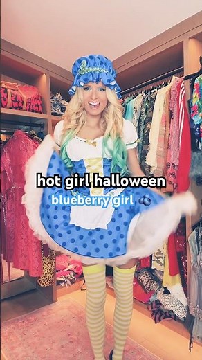 Halloween Costume: Blueberry Girl #halloweencostume #halloween #costumeideas #halloween2025