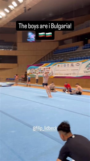 2025 Varna World Challenge Cup - MAG Team SWE training 1. Filip Lidbeck FX @filip_lidbeck 2. Luis Il Sung Melander SR @luismelander 3. William Sundell PH @william_sundell02 Video: @sweden_mag | International Gymnast Magazine