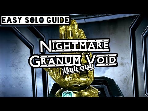 Best Builds for Nightmare Granum Void | Warframe Granum Void Guide