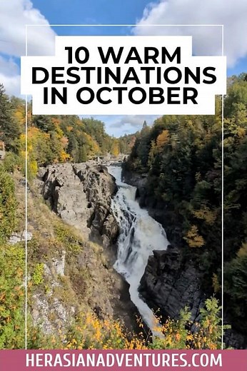 10 Warm Destinations in October ☀️ | Best Places for a Sunny Fall Getaway