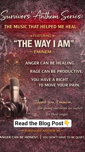 “When You Need to Let the Anger Out | The Way I Am – Eminem (Survivors’ Anthem Series)”