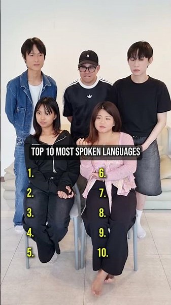 Top 10 Most Spoken Languages in the World 🌍