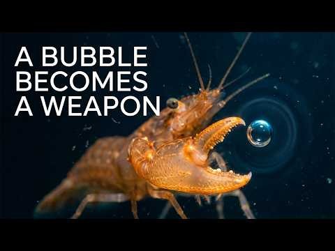 The Pistol Shrimp’s Underwater Weapon | How a Bubble Creates a Shockwave