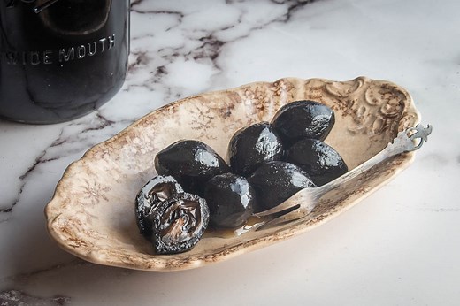 Green Black Walnut Jam / Preserves