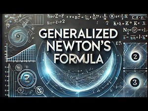 Generalized Newton's Formula | Multiple Roots For m=2