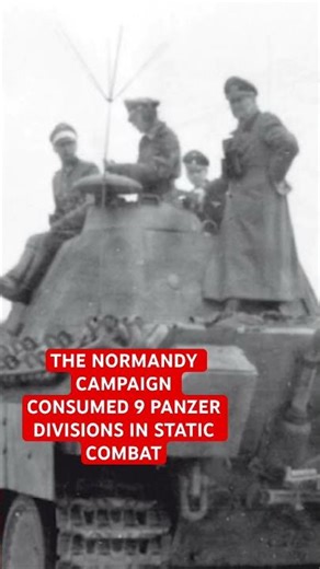Wasted Panzers, Normandy 1944 and Wehrmacht in WW2 #tank #ww2 #shorts