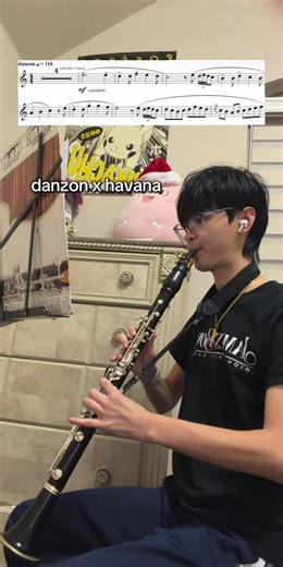 i highkey suck so don’t judge #band #fyp #havana #clarinet | clarinet