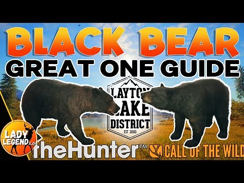 BLACK BEAR Great One GUIDE for LAYTON LAKES - Call of the Wild