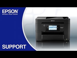 Epson WorkForce WF-4820 | Wireless Setup Using the Control Panel