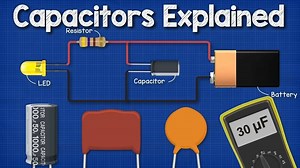 Capacitors Explained - The basics how capacitors work working principle