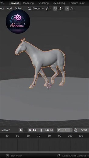 Jaggu Studio on Instagram: "Making Alembic Animation Cyclic in Blender #blender3d #tutorial #blender #3d #3danimation #jaggustudio"