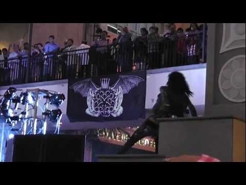 Andy Biersack Shatters Three Ribs During Live Concert (June 18, 2011)