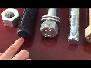 Varilla roscada de grado ASTM A193 Gr B7, B7M y B16