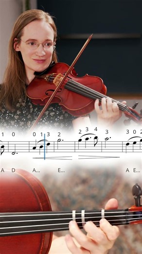 A Romantic Flight from How to Train Your Dragon - Beginner - Violin Sheet Music + Accompaniment