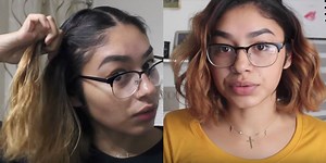 This No-Heat Curly Hair Tutorial for Short Hair Only Uses One Product