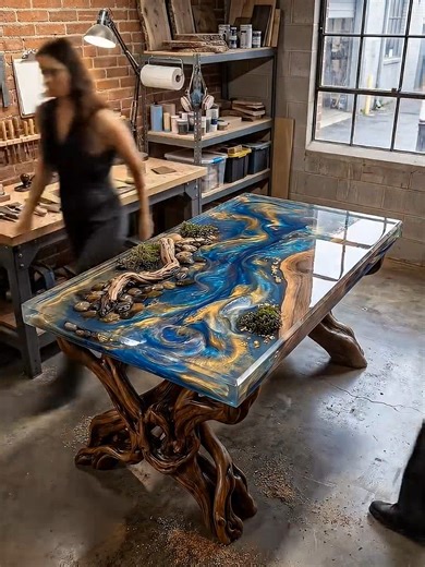 Stunning Epoxy Table DIY Project Revealed
