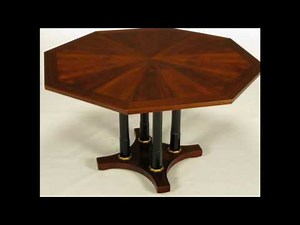 octagon dining room table plans