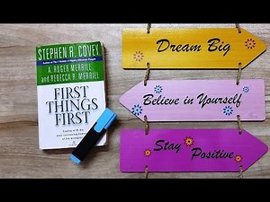 First Things First Summary (Stephen R. Covey)
