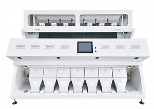 [Hot Item] Nut Colour Sorter Machine Intelligent Remote Control 7 Chutes Ai Multi Function Color Sorter Machine