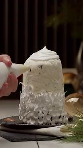 Thrill your senses over Christmas by making this decadent Bombe Alaska recipe using our Vanilla Caramel Brownie Ice Cream. Find the recipe here: https://connoisseuricecream.com.au/recipe/vanilla-caramel-brownie-christmas-tree-cake/ #VanillaCaramelBrownie #ConnoisseurIcecream #Connoisseur #IceCream #ThrillYourSenses | Connoisseur Ice Cream