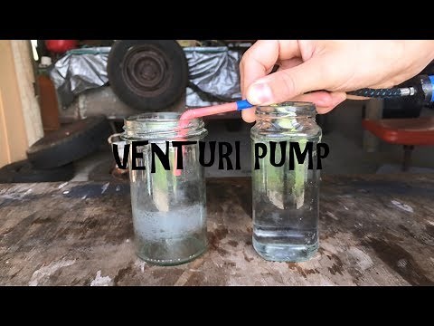 Homemade Venturi Pump