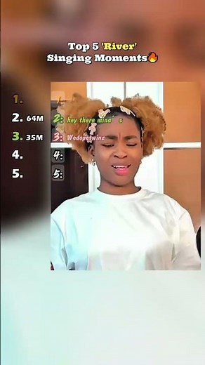 Top 5 'River' Singing Moments #river #song #singing #fyp