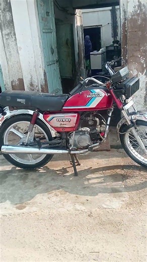 cd 100 bike modified with roots horn⚜️❤️‍🔥