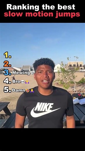 Ranking the Best Slow Motion Jumps of all time #shorts #shortsfeed #ranking