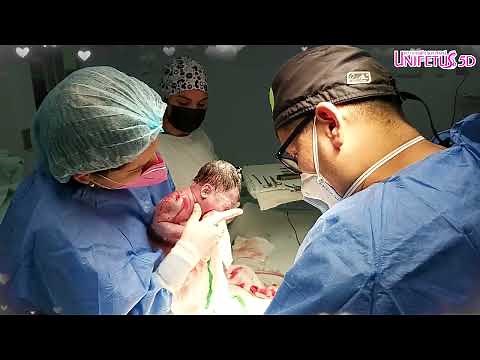 🤩Parto Humanizado Cesárea 20-01-2022 😇 Sara UNIFETUS 5D 🩺Ginecóloga Nicol Corredor 🌸 Perinatologo 💝🙏