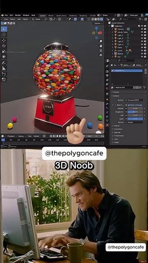 QUICK BLENDER TIPS EP.8 #blender #3dart #blender3d #3danimation #design #digitalart #tutorial #fypシ