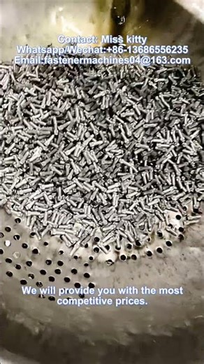 Customized screw thread rolling machine #fasteners