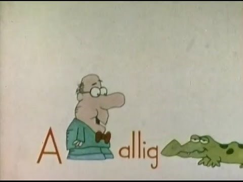 Sesame Street - A for Alligator - Jim Thurman (1969)
