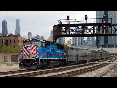 The Metra and Amtrak Trains of Chicago, IL 2024