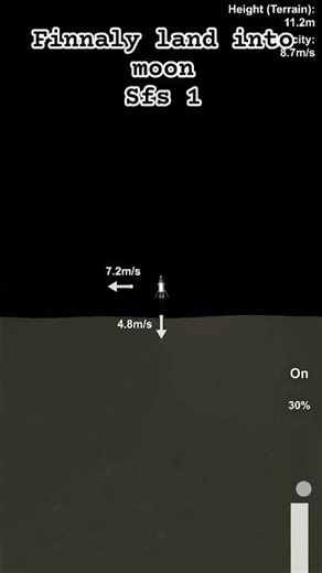 land me on moon sfs 1 basic rocket 🔥