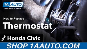 How to Replace Thermostat 2005-11 Honda Civic