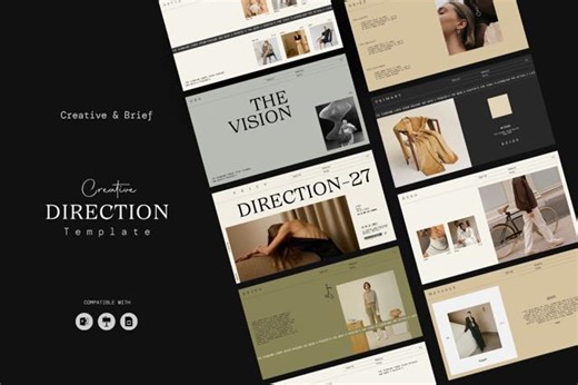 Creative Direction Kit Presentation Template