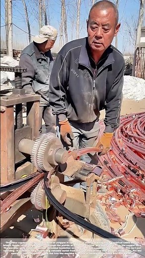 Stripping the Copper: How a Machine Splits Cable to Reclaim What's Inside