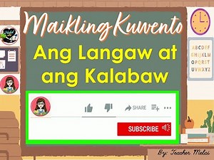 Ang Langaw at ang Kalabaw I Maikling Kuwento
